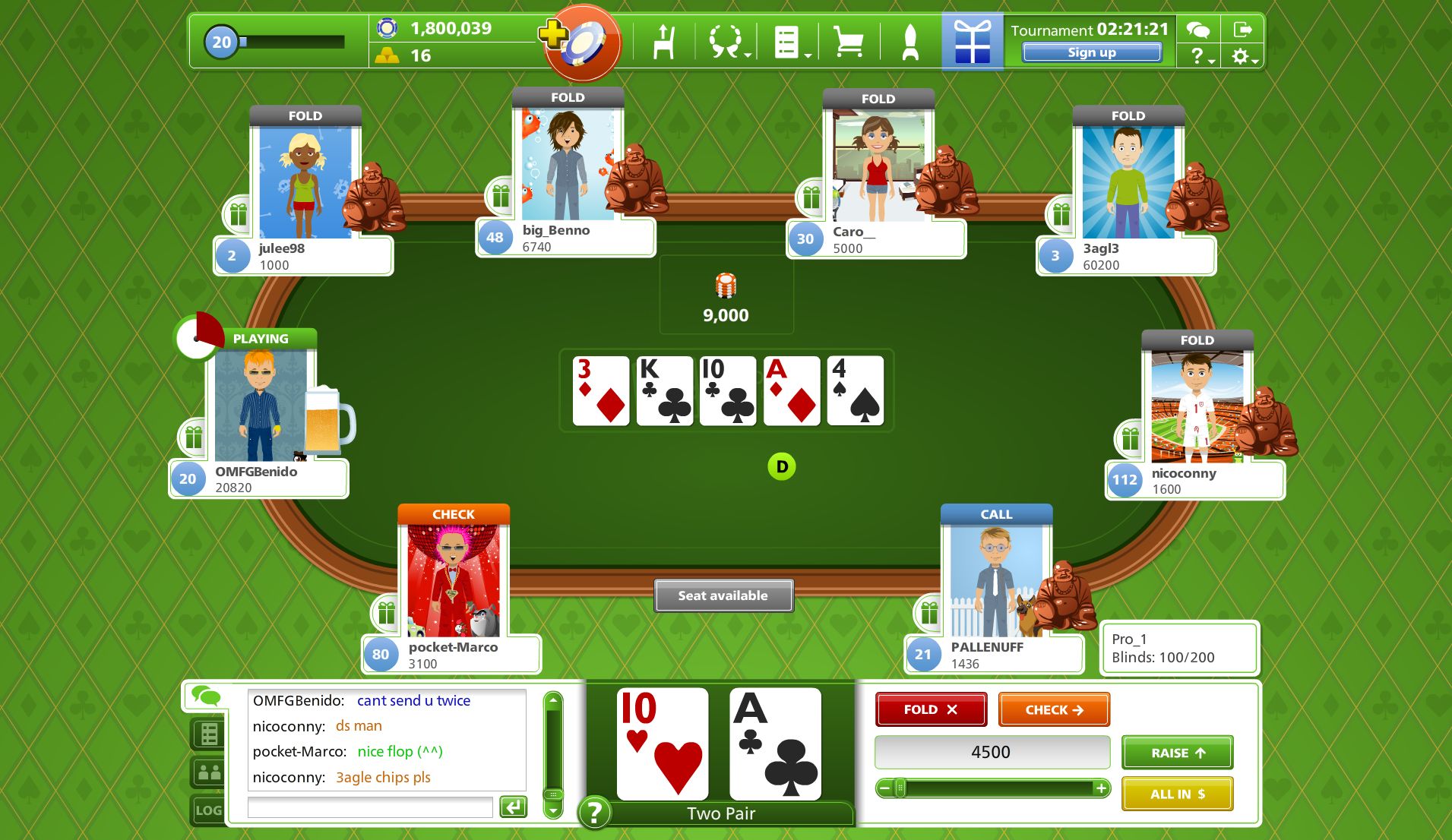 Goodgame Poker - Screenshot 2